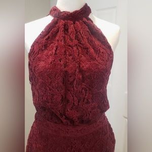 Anthropologie Ettiwa lace jumpsuit